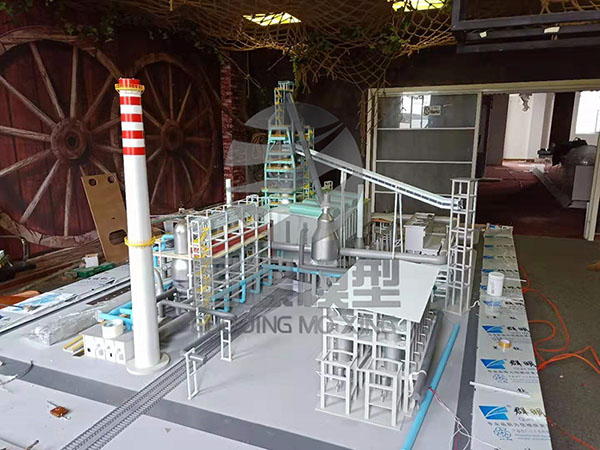 内黄县工业模型